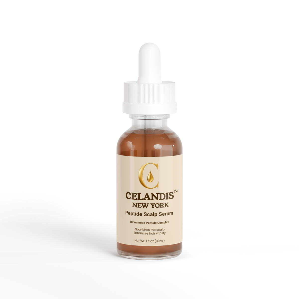 CELANDIS™ Biomimetic Peptide Scalp Serum — Ultimate Transformation (6 Bottles)